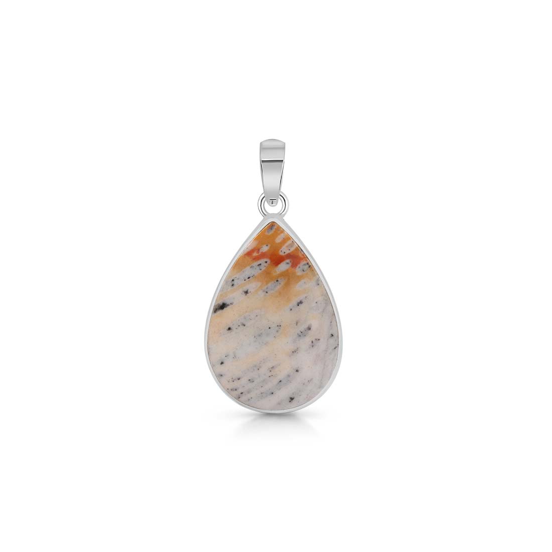 Deerfawn Jasper Pendant-(DFJ-P-20.)